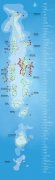 马尔代夫地图全貌