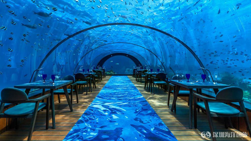 世界上最大的水下就餐场所